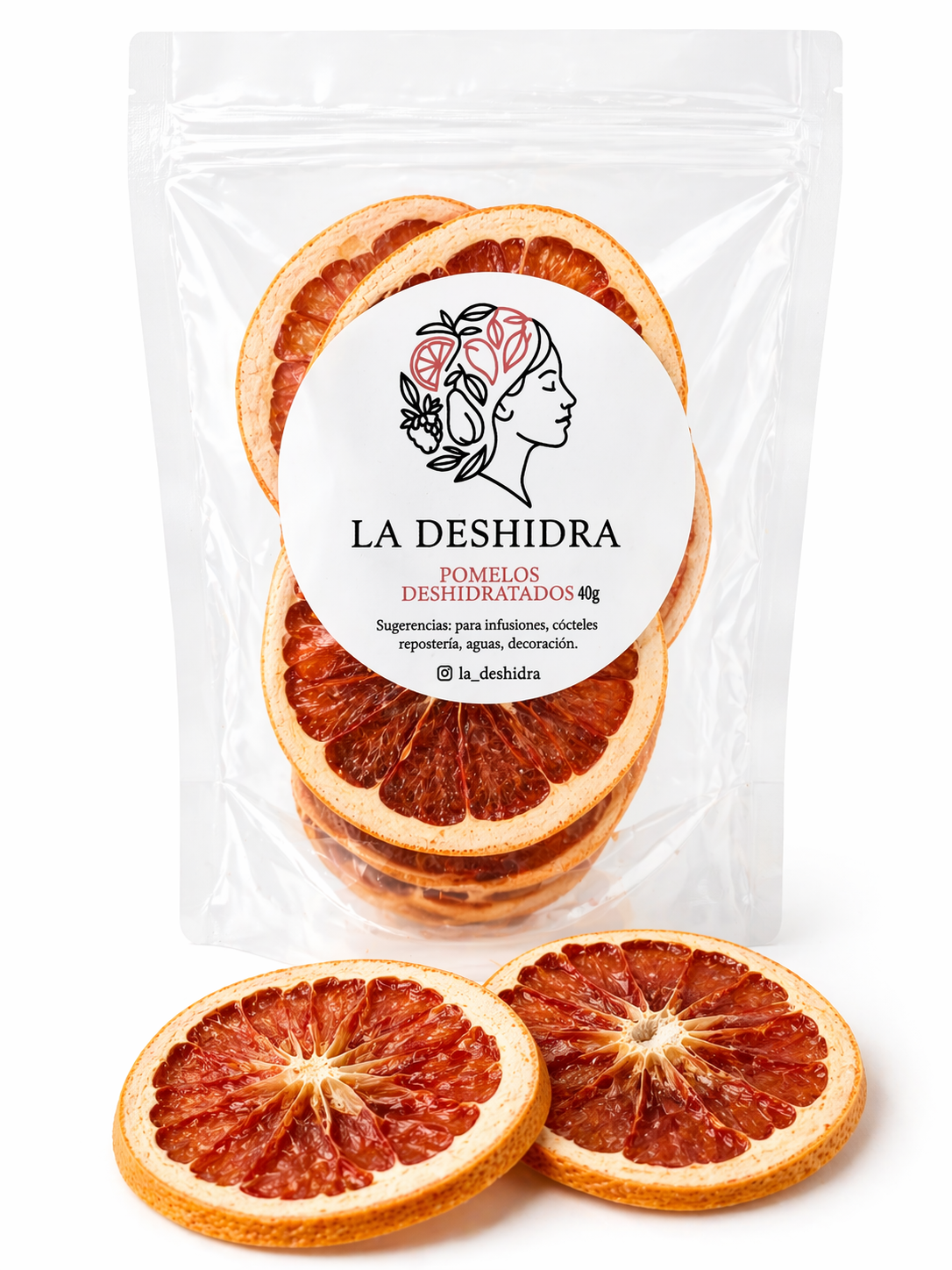 Pomelos Deshidratados (40 gramos)
