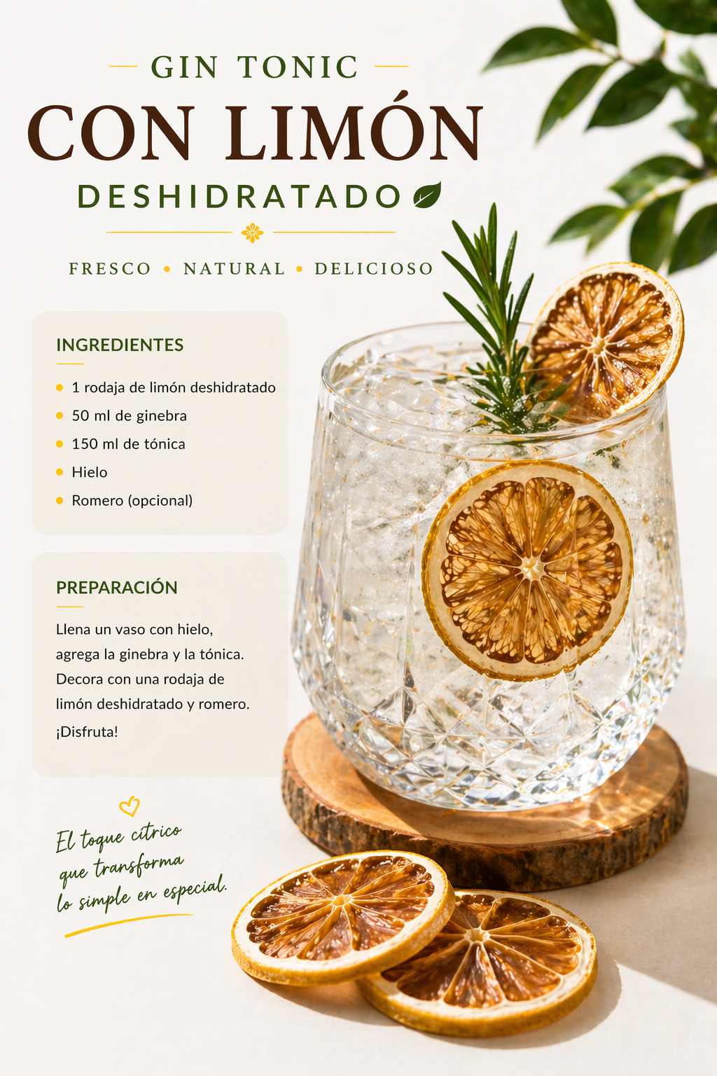 Limones Deshidratados (40 gramos)