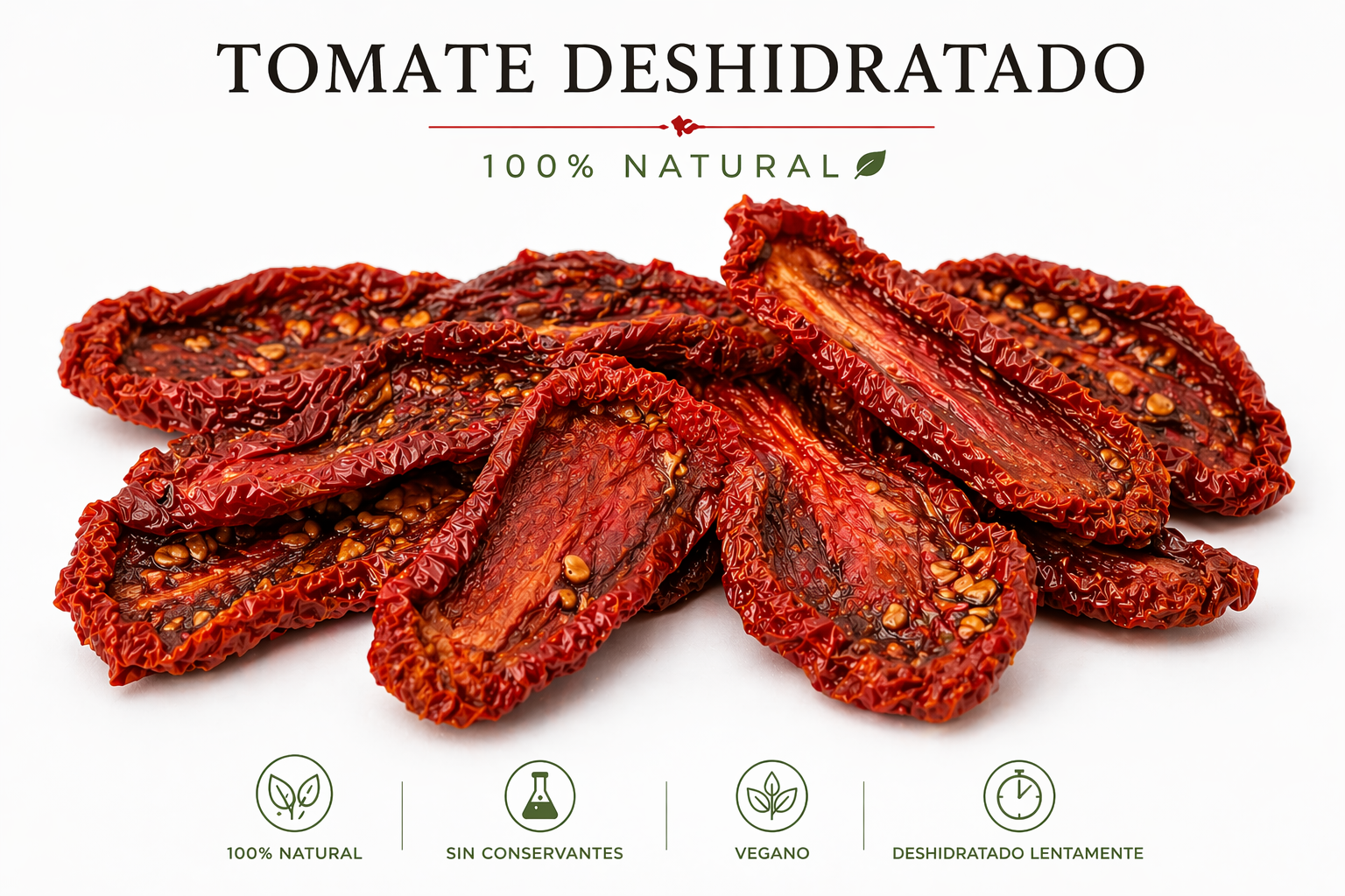 Tomate Pera Deshidratado
