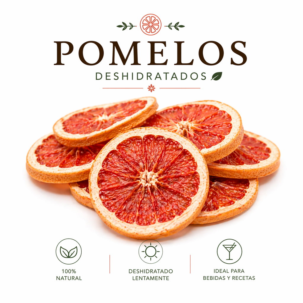 Pomelos Deshidratados (40 gramos)